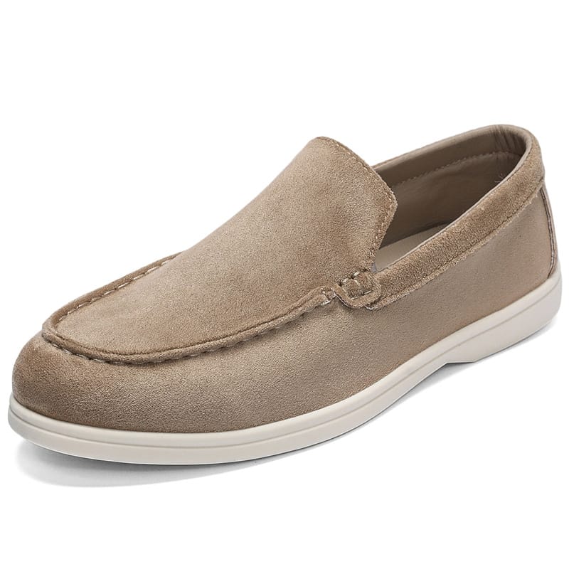 mens premium loafer- khaki-sand