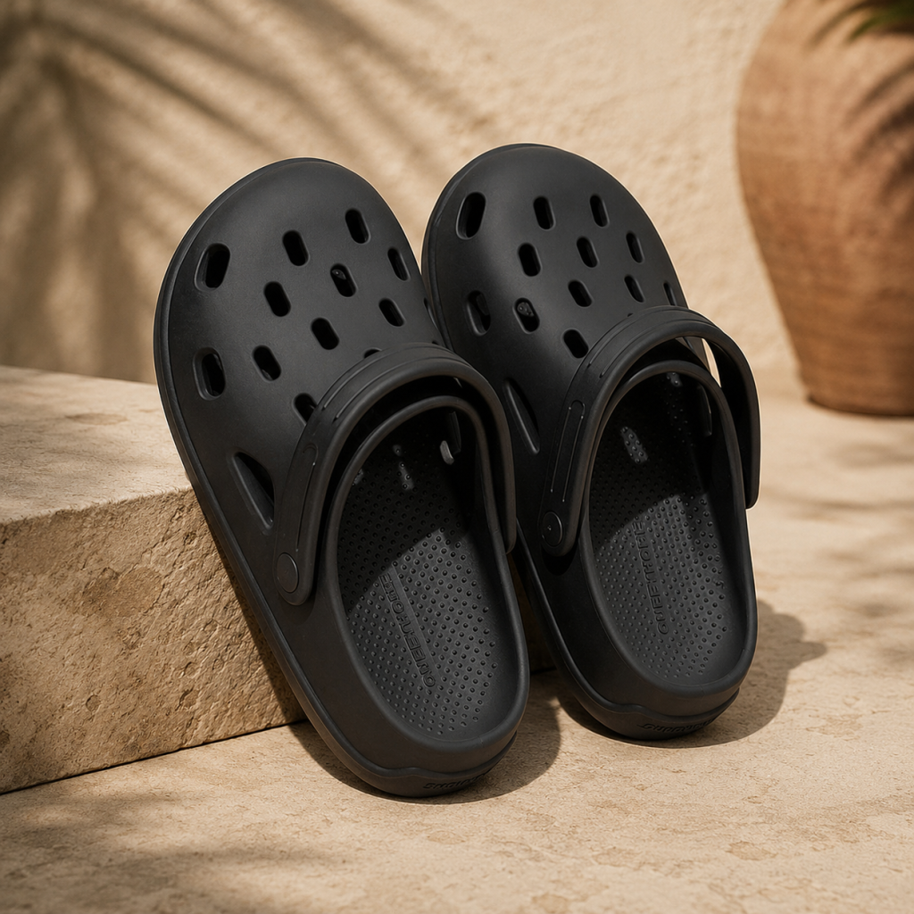 Black Comfort Clog for Men EVA15 - RaymanBD