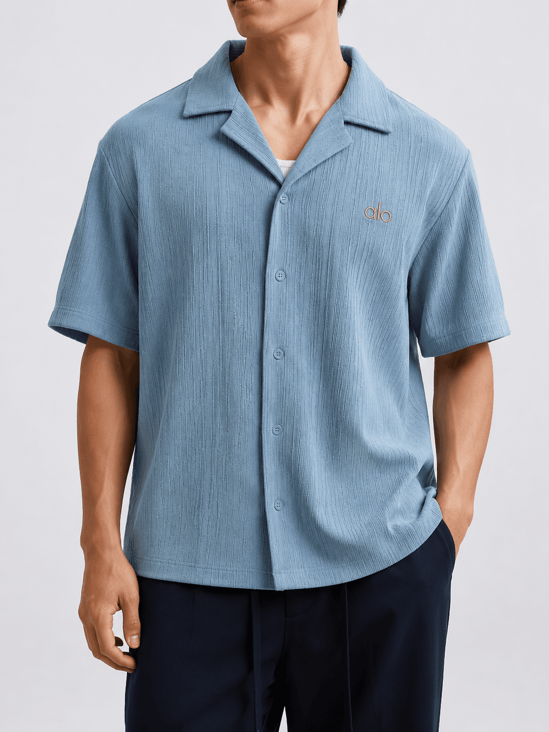 alo cuban shirt (1) Alo- Cuban Half Shirt - Image 1