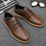 Classic Brown Formal Shoe for Men SN10 - RaymanBD